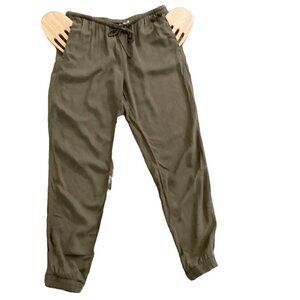 H&M Divided Jogger Pants Women's Sz 4 Green #147B